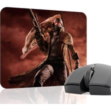 mousepad bastir Fallout Kaymaz Dikişli Kauçuk Oyuncu Mousepad V3 - 22X18 Gaming Mouse Pad Fare Altlığı