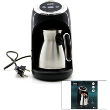 Store Mania Ieg™ Elektrikli Türk Kahvesi Makinesi 4 Fincan Sesli Uyarı - Taşma Önleyici Sistem Sc