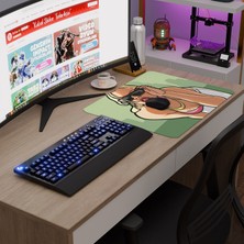 mousepad bastir Gta San Andreas Kaymaz Dikişli Kauçuk Oyuncu Mousepad V2 - 48X40 Xl Gaming Mouse Pad Fare Altlığı