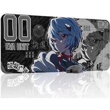 mousepad bastir Neon Genesis Evangelion Kaymaz Dikişli Kauçuk Oyuncu Mousepad V3 - 90X40 Xxl Gaming Mouse Pad Fare Altlığı