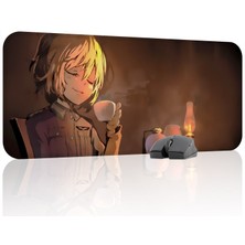 mousepad bastir Youjo Senki Kaymaz Dikişli Kauçuk Oyuncu Mousepad V5 - 70X30 Xl Gaming Mouse Pad Fare Altlığı