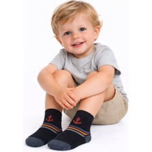 Gigi Giyim Çapa Desenli Erkek Çocuk Soket Çorap