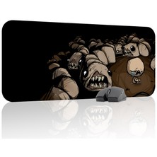 mousepad bastir Binding Of Isacc Kaymaz Dikişli Kauçuk Oyuncu Mousepad V4 - 70X30 Xl Gaming Mouse Pad Fare Altlığı
