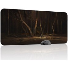 mousepad bastir Stalker Kaymaz Dikişli Kauçuk Oyuncu Mousepad V5 - 90X40 Xxl Gaming Mouse Pad Fare Altlığı