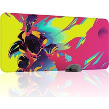 mousepad bastir Cyberpunk Edgerunners Kaymaz Dikişli Kauçuk Oyuncu Mousepad V3 - 90X40 Xxl Gaming Mouse Pad Fare Altlığı