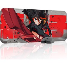mousepad bastir Kill La Kill Kaymaz Dikişli Kauçuk Oyuncu Mousepad V1 - 70X30 Xl Gaming Mouse Pad Fare Altlığı