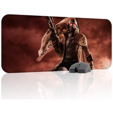 mousepad bastir Fallout Kaymaz Dikişli Kauçuk Oyuncu Mousepad V3 - 70X30 Xl Gaming Mouse Pad Fare Altlığı