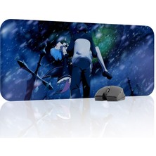 mousepad bastir Re Zero Kaymaz Dikişli Kauçuk Oyuncu Mousepad V2 - 70X30 Xl Gaming Mouse Pad Fare Altlığı
