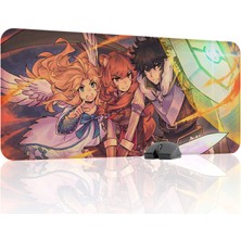 mousepad bastir The Rising Of The Shield Hero Kaymaz Dikişli Kauçuk Oyuncu Mousepad V4 - 90X40 Xxl Gaming Mouse Pad Fare Altlığı