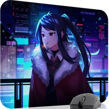 mousepad bastir Va-11 Hall-A Kaymaz Dikişli Kauçuk Oyuncu Mousepad V2 - 48X40 Xl Gaming Mouse Pad Fare Altlığı