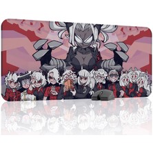 mousepad bastir Helltaker Kaymaz Dikişli Kauçuk Oyuncu Mousepad V1 - 90X40 Xxl Gaming Mouse Pad Fare Altlığı