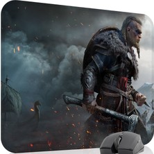 mousepad bastir Assasin's Creed Kaymaz Dikişli Kauçuk Oyuncu Mousepad V5 - 48X40 Xl Gaming Mouse Pad Fare Altlığı