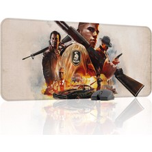 mousepad bastir Mafia Kaymaz Dikişli Kauçuk Oyuncu Mousepad V3 - 90X40 Xxl Gaming Mouse Pad Fare Altlığı