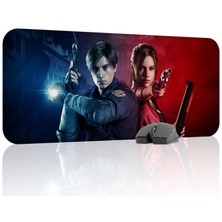mousepad bastir Resident Evil Kaymaz Dikişli Kauçuk Oyuncu Mousepad V5 - 70X30 Xl Gaming Mouse Pad Fare Altlığı