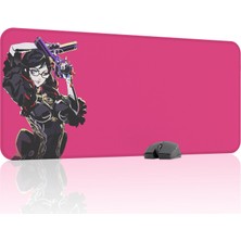 mousepad bastir Bayonetta Kaymaz Dikişli Kauçuk Oyuncu Mousepad V4 - 90X40 Xxl Gaming Mouse Pad Fare Altlığı