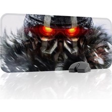mousepad bastir Killzone Kaymaz Dikişli Kauçuk Oyuncu Mousepad V2 - 70X30 Xl Gaming Mouse Pad Fare Altlığı