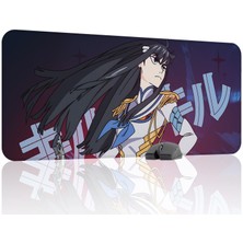 mousepad bastir Kill La Kill Kaymaz Dikişli Kauçuk Oyuncu Mousepad V5 - 90X40 Xxl Gaming Mouse Pad Fare Altlığı