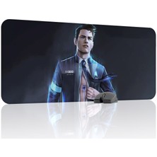 mousepad bastir Detroit Become Human Kaymaz Dikişli Kauçuk Oyuncu Mousepad V3 - 90X40 Xxl Gaming Mouse Pad Fare Altlığı