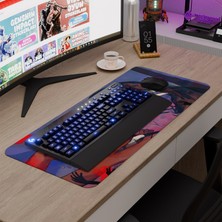 mousepad bastir Omori Kaymaz Dikişli Kauçuk Oyuncu Mousepad V4 - 70X30 Xl Gaming Mouse Pad Fare Altlığı