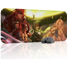 mousepad bastir The Rising Of The Shield Hero Kaymaz Dikişli Kauçuk Oyuncu Mousepad V5 - 70X30 Xl Gaming Mouse Pad Fare Altlığı