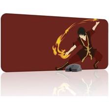 mousepad bastir Avatar Son Hava Bükücü Kaymaz Dikişli Kauçuk Oyuncu Mousepad V1 - 90X40 Xxl Gaming Mouse Pad Fare Altlığı