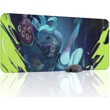 mousepad bastir Cyberpunk Edgerunners Kaymaz Dikişli Kauçuk Oyuncu Mousepad V4 - 90X40 Xxl Gaming Mouse Pad Fare Altlığı