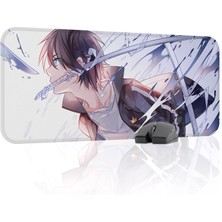 mousepad bastir Noragami Kaymaz Dikişli Kauçuk Oyuncu Mousepad V2 - 70X30 Xl Gaming Mouse Pad Fare Altlığı
