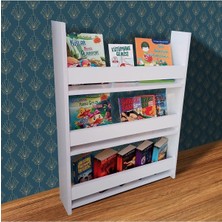 Özgürce Çocuklar Için Renkli Montessori Kitaplık ve Eğitici Kitaplık Seti