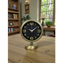 Çetiner Group Prestij Vinatge 25 x 20 cm Metal Masa Saati