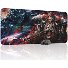 mousepad bastir Overlord Kaymaz Dikişli Kauçuk Oyuncu Mousepad V2 - 90X40 Xxl Gaming Mouse Pad Fare Altlığı