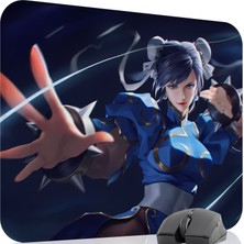 mousepad bastir Street Fighter Kaymaz Dikişli Kauçuk Oyuncu Mousepad V5 - 48X40 Xl Gaming Mouse Pad Fare Altlığı