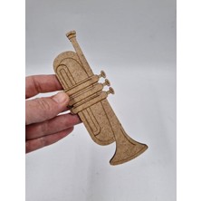 Özgürce Ahşap Boyama Müziği Serisi No4, Montessori Eğitim Seti 15 cm