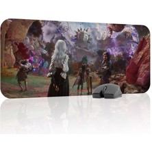 mousepad bastir Expedition 33 Kaymaz Dikişli Kauçuk Oyuncu Mousepad V5 - 70X30 Xl Gaming Mouse Pad Fare Altlığı