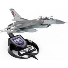 Akba Model Akbamodel 1/48 Ölçek, F-16 Hancer Filo Muharip Savaş Uçağı, Sergilemeye Hazır Standlı Model