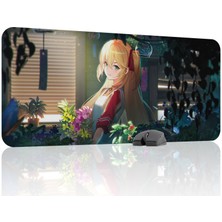 mousepad bastir Azur Lane Kaymaz Dikişli Kauçuk Oyuncu Mousepad V4 - 90X40 Xxl Gaming Mouse Pad Fare Altlığı