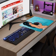 mousepad bastir Gta Vice City Kaymaz Dikişli Kauçuk Oyuncu Mousepad V3 - 48X40 Xl Gaming Mouse Pad Fare Altlığı