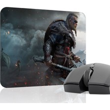 mousepad bastir Assasin's Creed Kaymaz Dikişli Kauçuk Oyuncu Mousepad V5 - 22X18 Gaming Mouse Pad Fare Altlığı