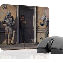 mousepad bastir Half Life Kaymaz Dikişli Kauçuk Oyuncu Mousepad V4 - 22X18 Gaming Mouse Pad Fare Altlığı