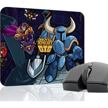 mousepad bastir Shovel Knight Kaymaz Dikişli Kauçuk Oyuncu Mousepad V2 - 22X18 Gaming Mouse Pad Fare Altlığı