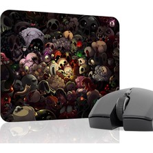 mousepad bastir Binding Of Isacc Kaymaz Dikişli Kauçuk Oyuncu Mousepad V2 - 22X18 Gaming Mouse Pad Fare Altlığı