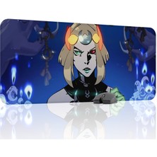 mousepad bastir Hades 2 Kaymaz Dikişli Kauçuk Oyuncu Mousepad V3 - 90X40 Xxl Gaming Mouse Pad Fare Altlığı