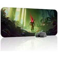 mousepad bastir Dead Cells Kaymaz Dikişli Kauçuk Oyuncu Mousepad V2 - 70X30 Xl Gaming Mouse Pad Fare Altlığı