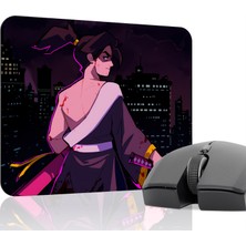 mousepad bastir Katana Zero Kaymaz Dikişli Kauçuk Oyuncu Mousepad V3 - 22X18 Gaming Mouse Pad Fare Altlığı
