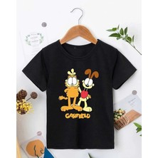 Glam Love Baskılı T-Shirt - Siyah -