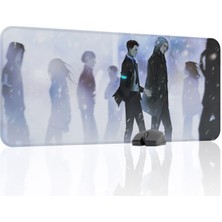 mousepad bastir Detroit Become Human Kaymaz Dikişli Kauçuk Oyuncu Mousepad V2 - 90X40 Xxl Gaming Mouse Pad Fare Altlığı