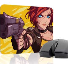 mousepad bastir Borderlands Kaymaz Dikişli Kauçuk Oyuncu Mousepad V5 - 22X18 Gaming Mouse Pad Fare Altlığı