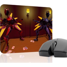 mousepad bastir Ultrakill Kaymaz Dikişli Kauçuk Oyuncu Mousepad V4 - 22X18 Gaming Mouse Pad Fare Altlığı
