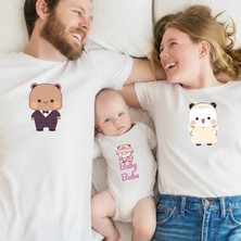 Etoile Studio Babu Dudu Aile Kombin Tişörtü | Aile Tişört Kombini – Unisex Oversize (Bilgilerinizi Iletiniz)