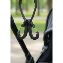 Usin 2 Kancalı Bebek Arabası Puset Otomobil Bisikllet Motosiklet Gidonu Çanta Poşet Saksı Askılık Askısı