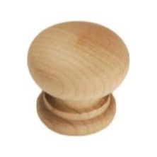 Bablife Ahşap Mantar Düğme Kulp 40MM Çapında Lüks Çekmece Dolap Mobilya Kulpları